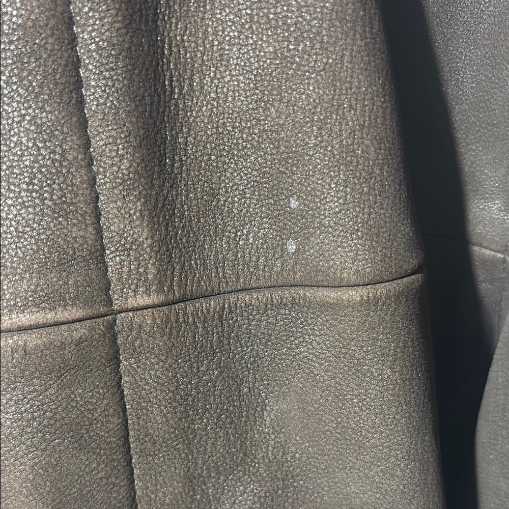 Men's Brown Leather Jacket - Picture 10 of 10